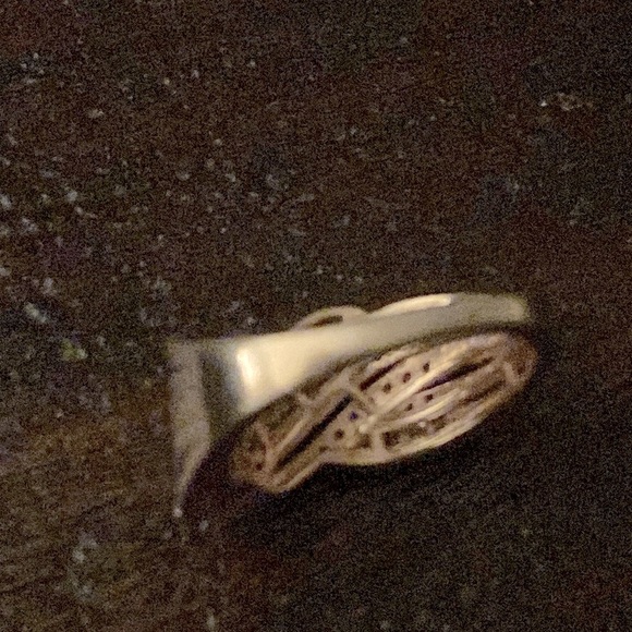 NWT Natural 1/2 ctw Champagne Diamond ring in RG over sterling size 6 - Picture 6 of 6